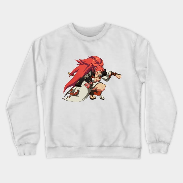 Baiken Guilty Gear Crewneck Sweatshirt by abdul rahim